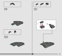 LEGO 76329 instructions page 85 – build guide