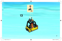 LEGO 7633 instructions page 17 – build guide