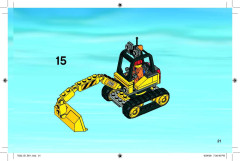 LEGO 7633 instructions page 21 – build guide