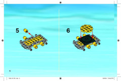 LEGO 7633 instructions page 6 – build guide