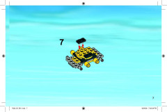 LEGO 7633 instructions page 7 – build guide