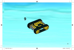 LEGO 7633 instructions page 9 – build guide