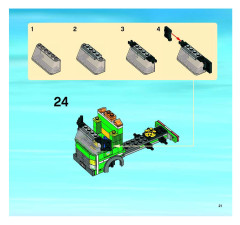 LEGO 7633 instructions page 21 – build guide