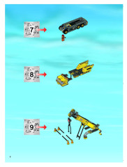LEGO 7633 instructions page 2 – build guide