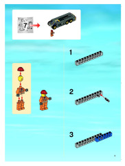 LEGO 7633 instructions page 3 – build guide
