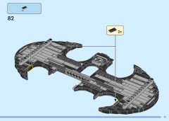 LEGO 76330 instructions page 71 – build guide