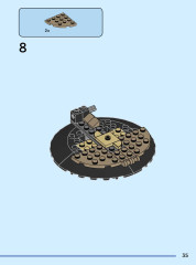 LEGO 76334 instructions page 35 – build guide