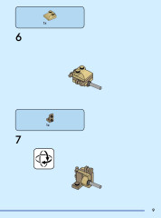 LEGO 76334 instructions page 9 – build guide