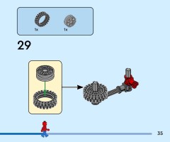 LEGO 76335 instructions page 35 – build guide