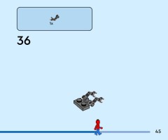 LEGO 76335 instructions page 45 – build guide