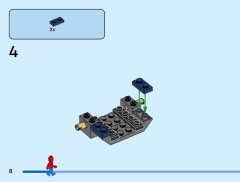 LEGO 76336 instructions page 8 – build guide
