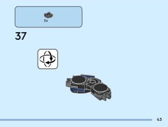 LEGO 76337 instructions page 43 – build guide