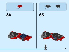 LEGO 76337 instructions page 71 – build guide