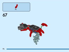 LEGO 76337 instructions page 74 – build guide