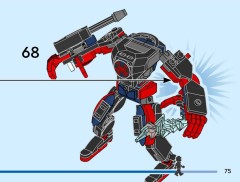 LEGO 76337 instructions page 75 – build guide