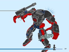 LEGO 76337 instructions page 77 – build guide