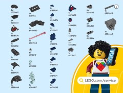 LEGO 76337 instructions page 87 – build guide