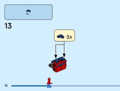 LEGO 76338 instructions page 18 – build guide