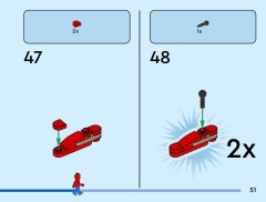 LEGO 76338 instructions page 51 – build guide