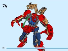 LEGO 76338 instructions page 78 – build guide