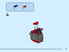 LEGO 76338 instructions page 9 – build guide