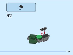 LEGO 76338 instructions page 35 – build guide