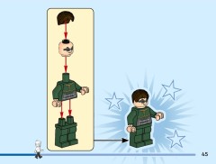 LEGO 76338 instructions page 45 – build guide