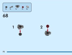 LEGO 76338 instructions page 72 – build guide