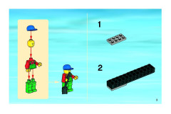 LEGO 7634 instructions page 3 – build guide