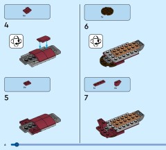LEGO 76341 instructions page 6 – build guide