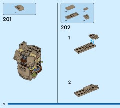 LEGO 76341 instructions page 76 – build guide