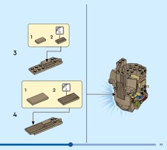 LEGO 76341 instructions page 77 – build guide