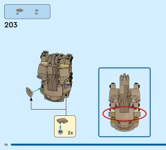 LEGO 76341 instructions page 78 – build guide