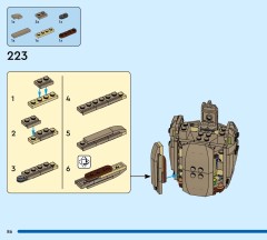 LEGO 76341 instructions page 86 – build guide