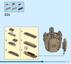 LEGO 76341 instructions page 87 – build guide