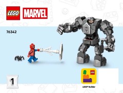 LEGO 76342 instructions page 1 – build guide
