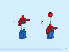 LEGO 76342 instructions page 9 – build guide