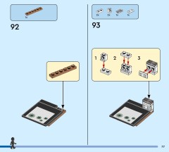 LEGO 76342 instructions page 77 – build guide