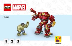 LEGO 76343 instructions page 1 – build guide