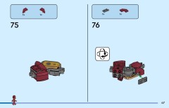 LEGO 76343 instructions page 47 – build guide