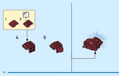 LEGO 76343 instructions page 70 – build guide