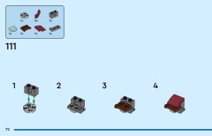 LEGO 76343 instructions page 72 – build guide