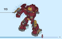 LEGO 76343 instructions page 75 – build guide