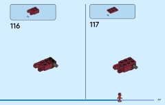 LEGO 76343 instructions page 77 – build guide