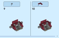 LEGO 76343 instructions page 9 – build guide