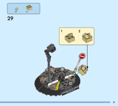 LEGO 76343 instructions page 21 – build guide