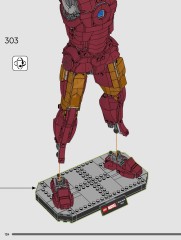 LEGO 76344 instructions page 124 – build guide