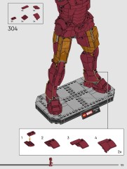 LEGO 76344 instructions page 125 – build guide