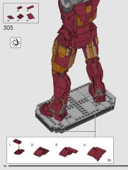 LEGO 76344 instructions page 126 – build guide