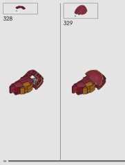 LEGO 76344 instructions page 134 – build guide